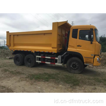 Dongfeng Tipper Truck dengan Kotak Kargo Bentuk U.